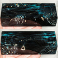Stabilized box elder burl wood block