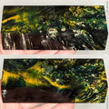 Stabilized box elder burl wood block