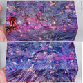 Stabilized box elder burl wood block