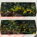 Stabilized box elder burl wood block