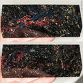 Stabilized box elder burl wood block