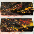 Stabilized box elder burl wood block