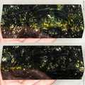 Stabilized box elder burl wood block