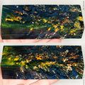 Stabilized box elder burl wood block
