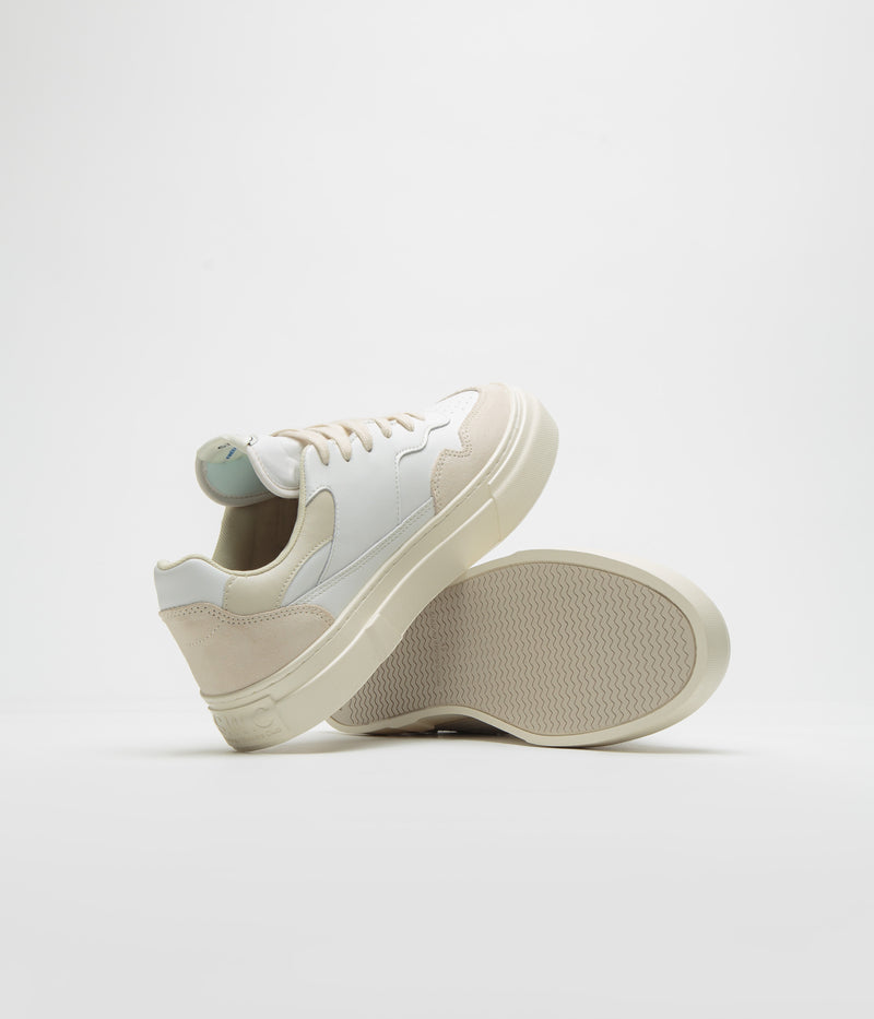 Stepney Workers Club Pearl Leather Shoes in Spring White