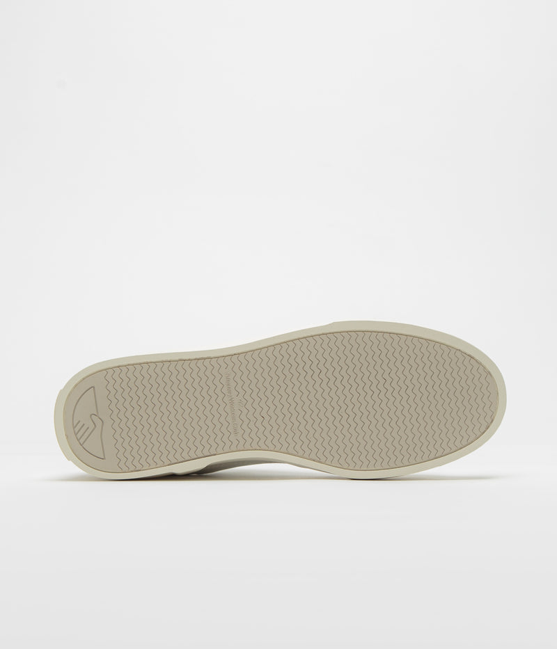 Stepney Workers Club Pearl Leather Shoes in Spring White
