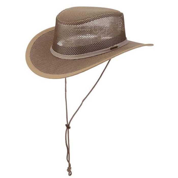 Stetson Hats Mesh Outback Hat for Men up to XXL - Mushroom Safari Hat Stetson Hats