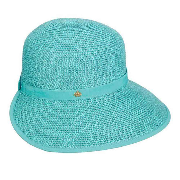 Straw Backless Facesaver Hat - Cappelli Straworld Facesaver Hat Cappelli Straworld