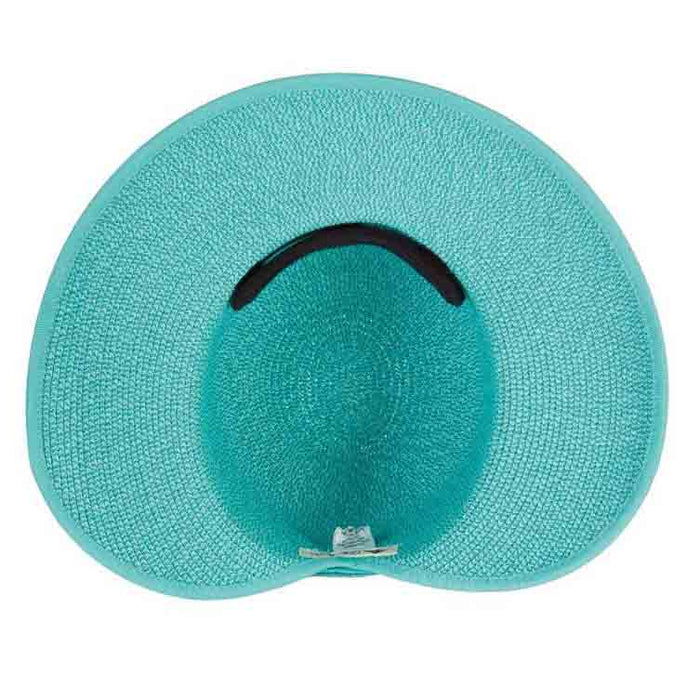 Straw Backless Facesaver Hat - Cappelli Straworld Facesaver Hat Cappelli Straworld