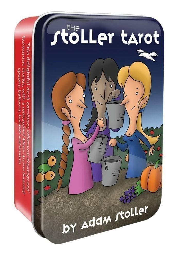 Stroller Tarot in a Tin Deck