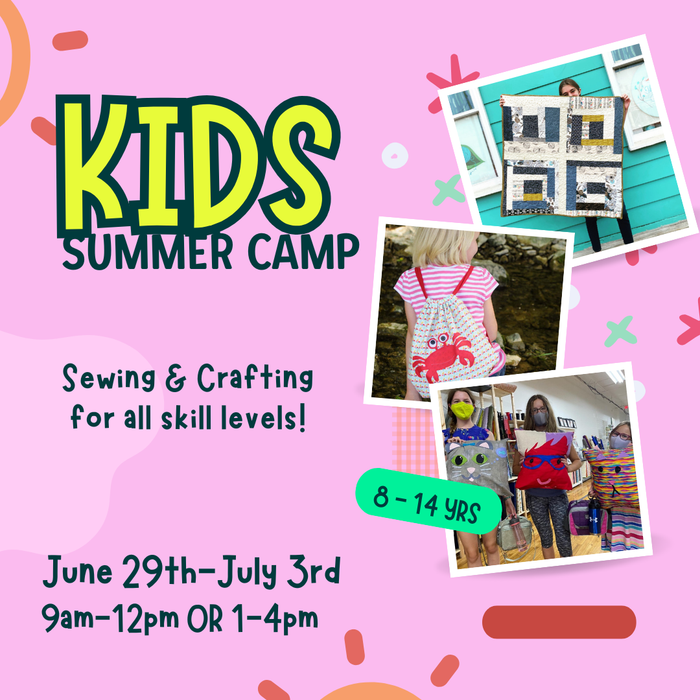 Summer Camp 2026 -- June 29th - July 3rd (Half Days)