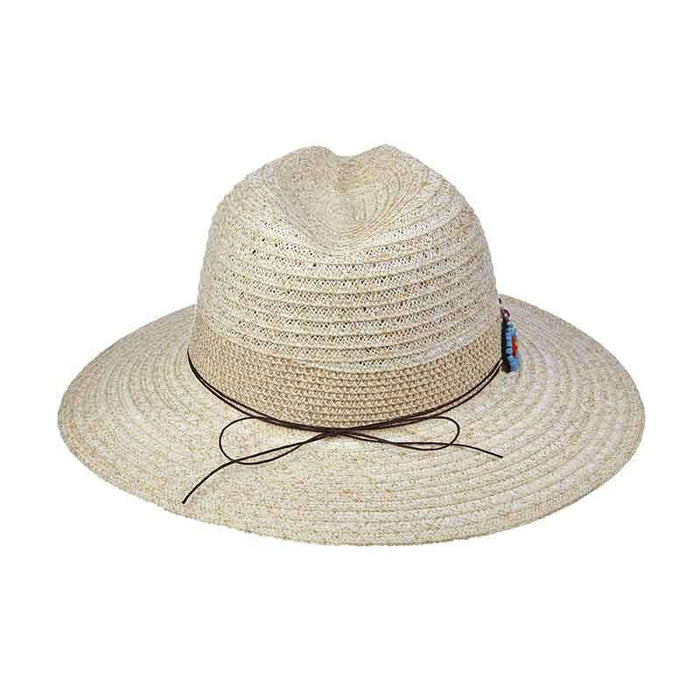 Summer Safari Hat with Bead Applique by Cappelli Straworld Safari Hat Cappelli Straworld