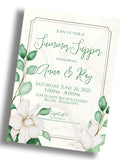 Summer Supper Invitation