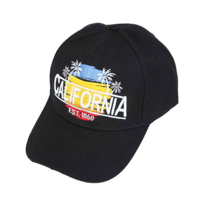 Sunny California Baseball Cap Cap Something Special LA HTC993 Black