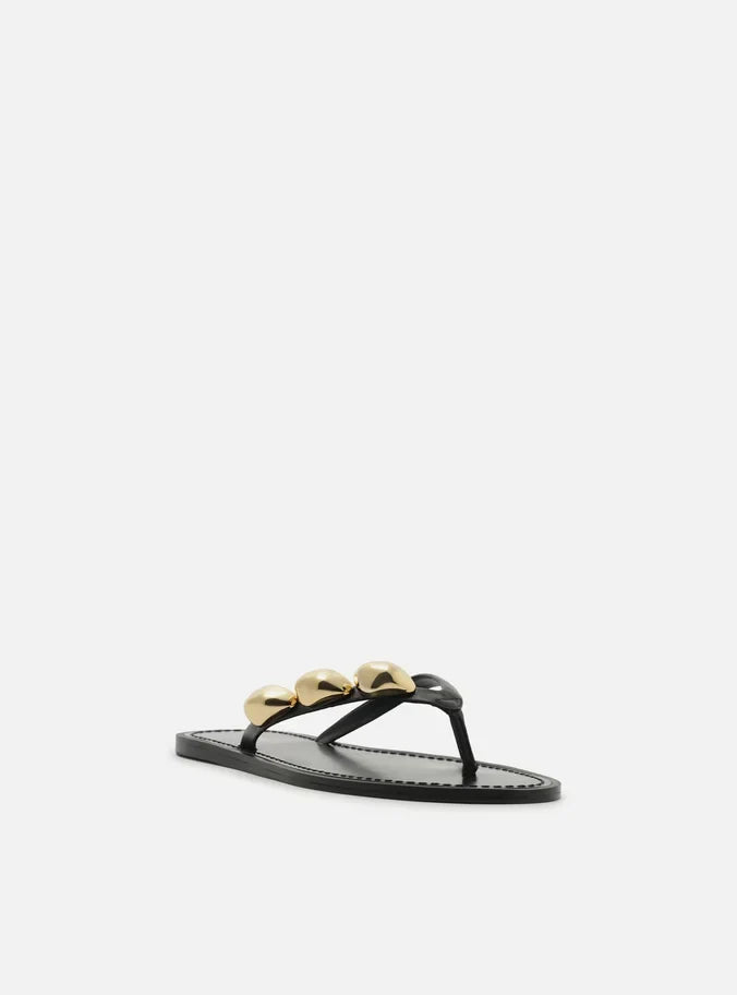 Sunny Leather Sandal Flats SPRING 25