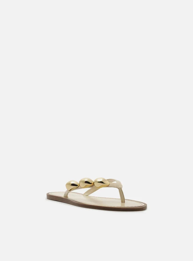 Sunny Leather Sandal Flats SPRING 25