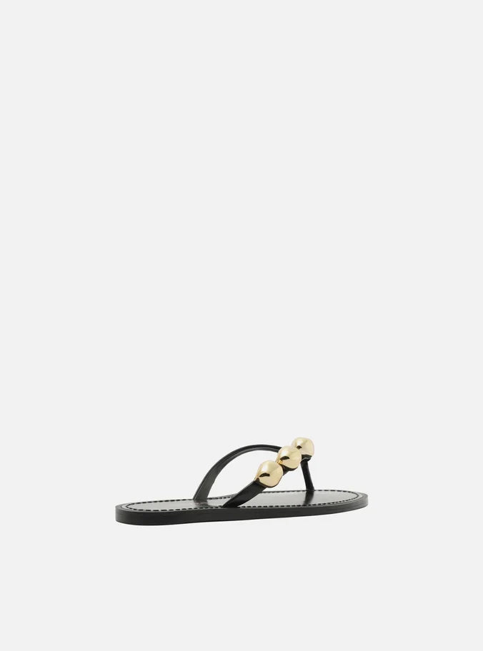 Sunny Leather Sandal Flats SPRING 25
