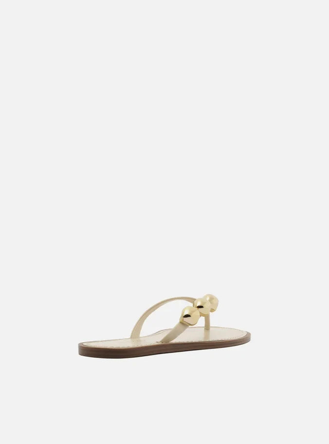 Sunny Leather Sandal Flats SPRING 25