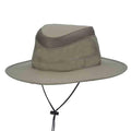 Supplex® Nylon Aussie with Floatable Brim  - DPC Global Hats Bucket Hat Dorfman Hat Co. mc363m Fossil Medium (57 cm)