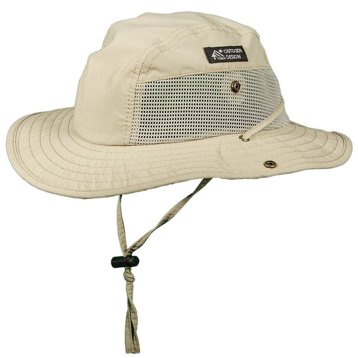 Supplex Trail Hat with Mesh Side - DPC Outdoor Hats Bucket Hat Dorfman Hat Co.