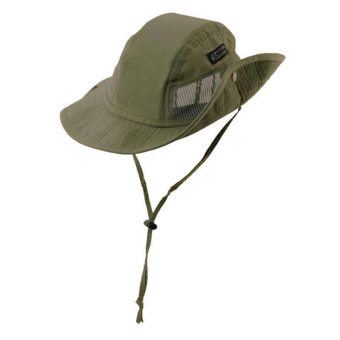 Supplex Trail Hat with Mesh Side - DPC Outdoor Hats Bucket Hat Dorfman Hat Co.