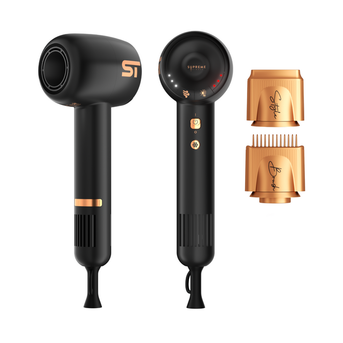 Supreme Tools Hair Dryer Kit Professional High Speed Hair Dryer with Magnetic Nozzle Attachments