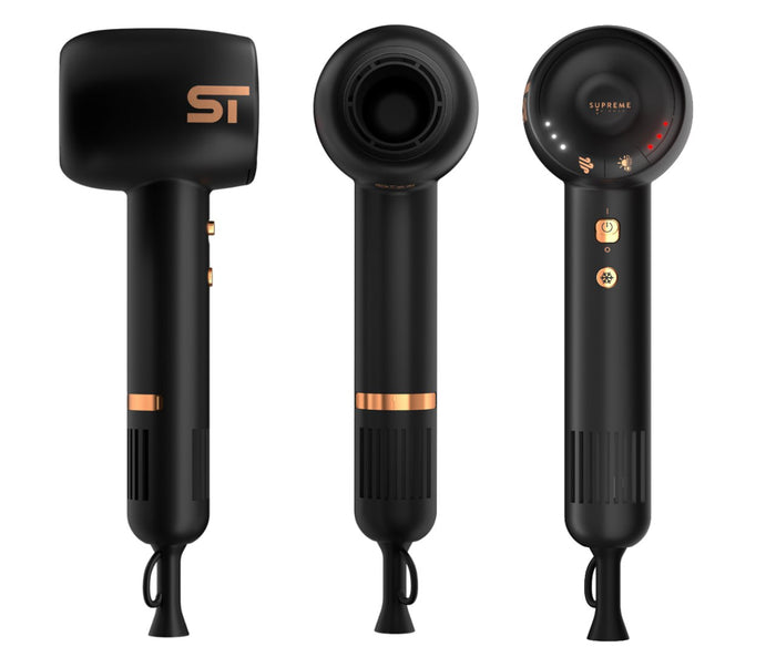 Supreme Tools Hair Dryer Kit Available in Red, Black and White Professional Color Options