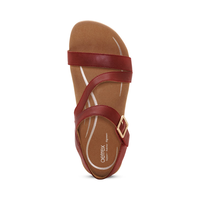 Susie Arch Support Sandal #color_red