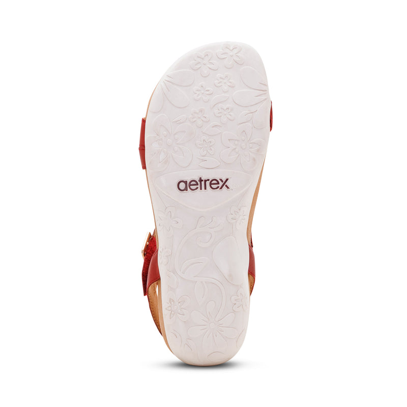 Susie Arch Support Sandal #color_red