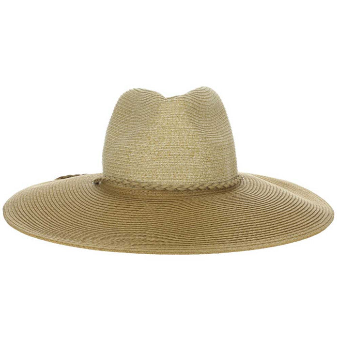 Suze Two Tone Wide Brim Safari Sun Hat - John Callanan Safari Hat Callanan Hats