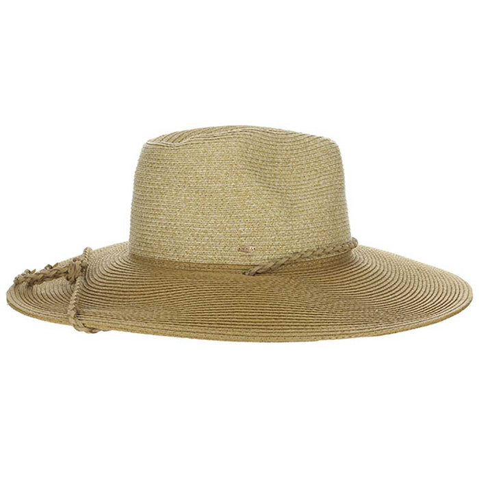 Suze Two Tone Wide Brim Safari Sun Hat - John Callanan Safari Hat Callanan Hats