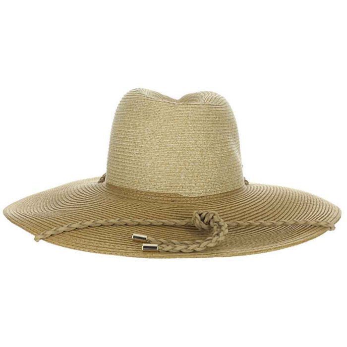 Suze Two Tone Wide Brim Safari Sun Hat - John Callanan Safari Hat Callanan Hats