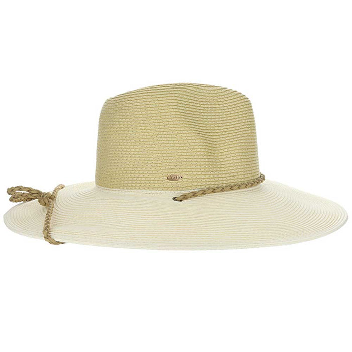 Suze Two Tone Wide Brim Safari Sun Hat - John Callanan Safari Hat Callanan Hats