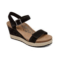 Sydney Quarter Strap Espadrille Wedge #color_black