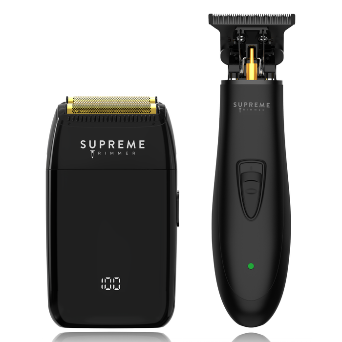 Supreme Trimmer T Shaper Trimmer and Crunch Lite Shaver Bundle