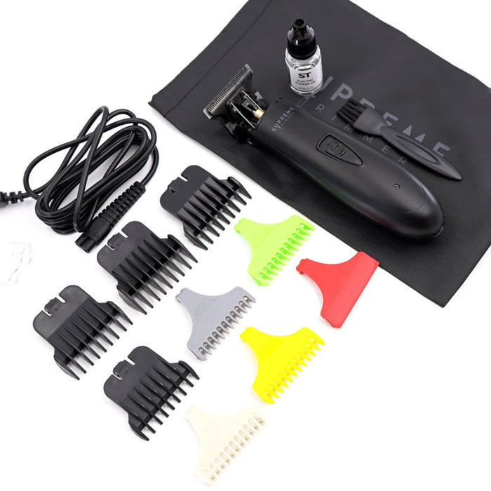 Supreme Trimmer T Shaper Hair Trimmer with Guards, Charging Cable and Accessories