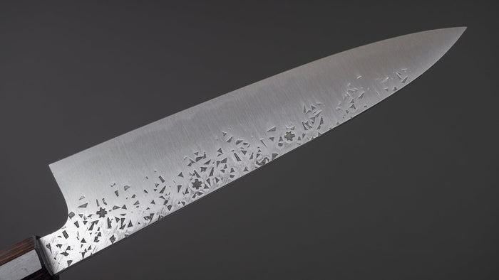 Takada no Hamono White #2 HH Reika Gyuto 210mm Rosewood Handle | HITOHIRA