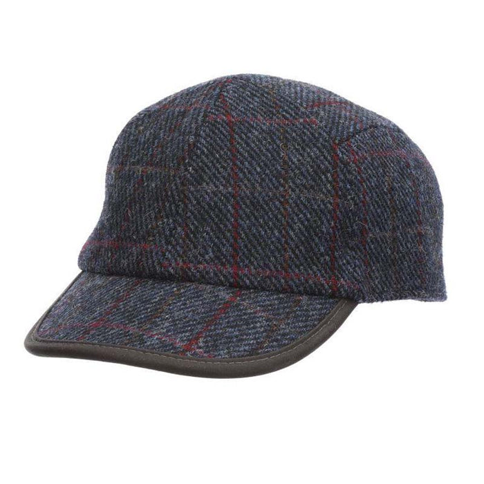 Talese Harris Tweed Wool Baseball Cap - Stetson Hat Cap Stetson Hats