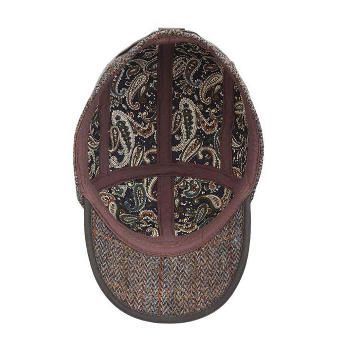 Talese Harris Tweed Wool Baseball Cap - Stetson Hat Cap Stetson Hats