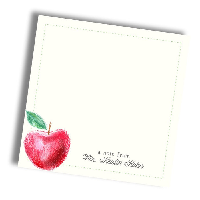 Teacher Apple Notepad