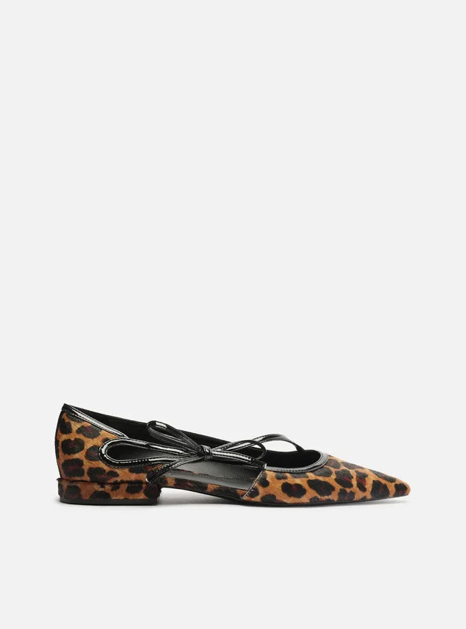 Tessa Leather Ballet Flats PRE FALL 25