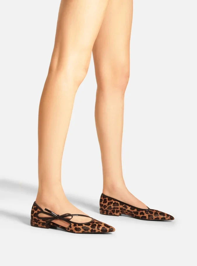 Tessa Leather Ballet Flats PRE FALL 25