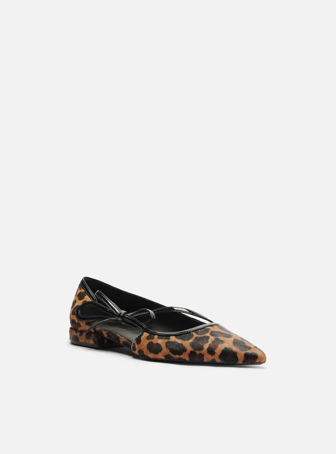 Tessa Leather Ballet Flats PRE FALL 25