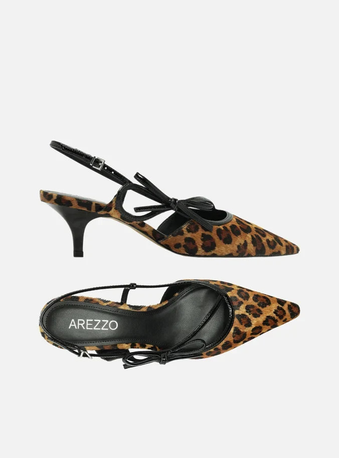 Tessa Mid Stiletto Leather Pump Pumps PRE FALL 25