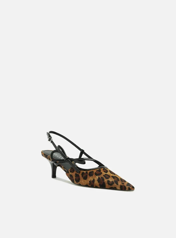 Tessa Mid Stiletto Leather Pump Pumps PRE FALL 25