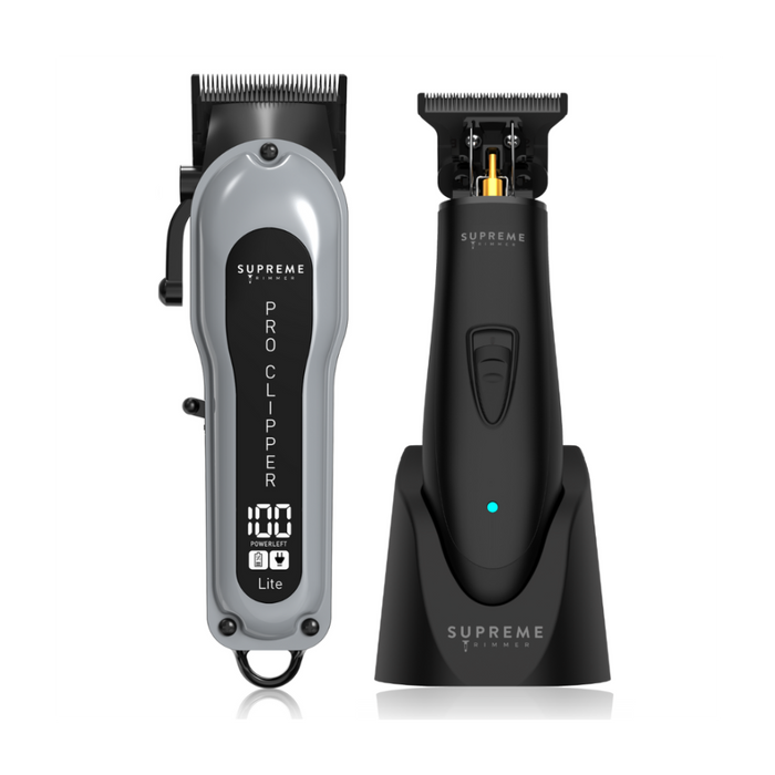 Supreme Trimmer Essential Pro Lite Duo with Pro Clipper Lite and T Shaper Soft Trimmer