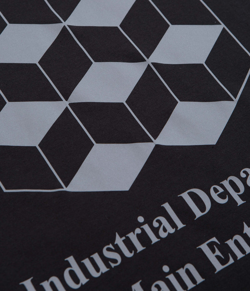 The Trilogy Tapes Industrial Department T-Shirt in Black