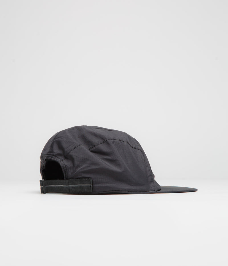 The Trilogy Tapes Panel Running Cap in Black