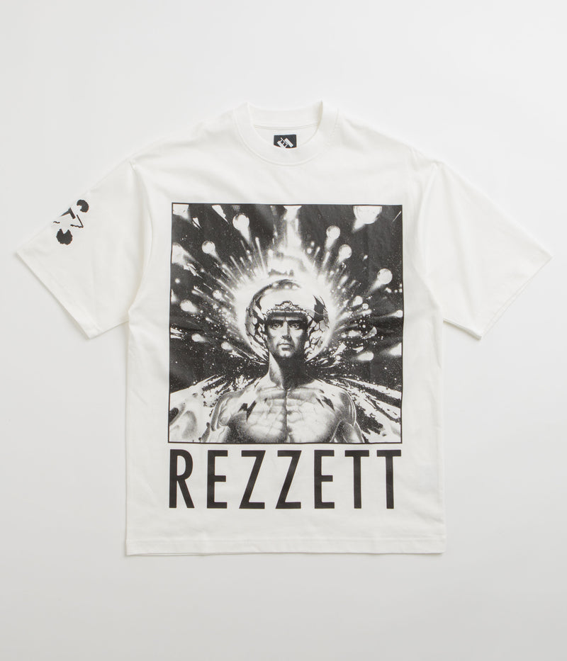 The Trilogy Tapes Rezzett Boshy T-Shirt in White