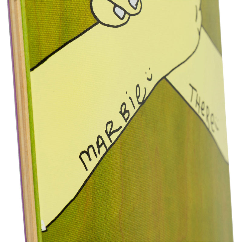 There Marbie Dapped Slick Skateboard Deck - 8.50"